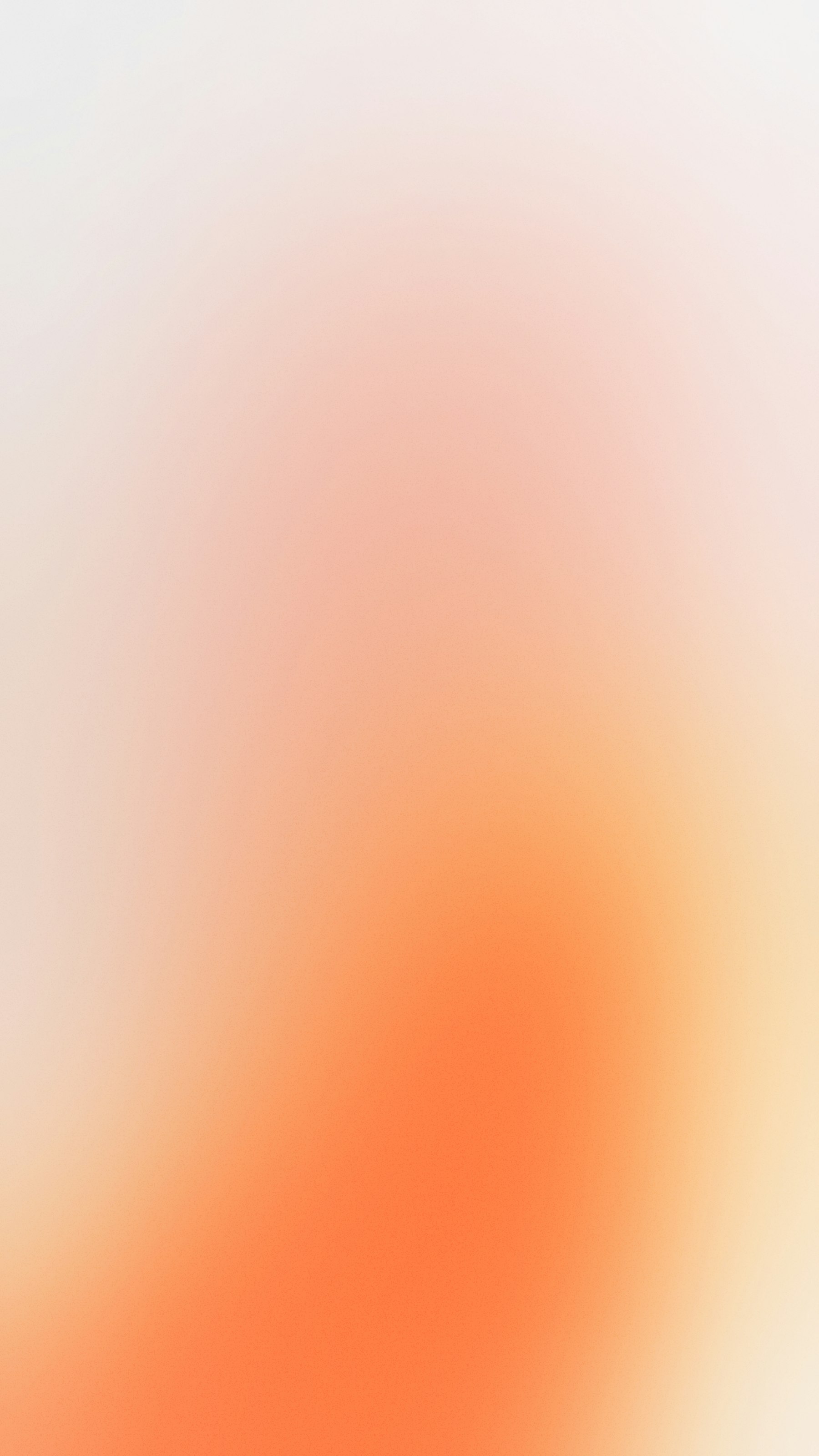 A soft gradient moving from pale white into warm orange